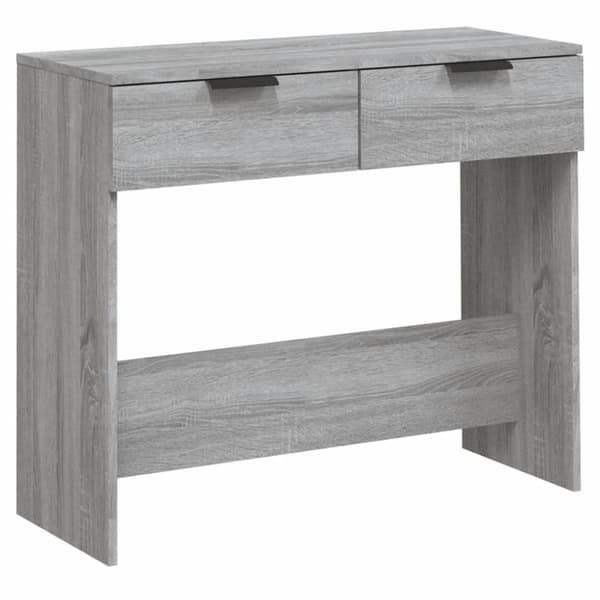 vidaXL sofabord 90x36x75 cm konstrueret træ grå sonoma-eg - Sideborde