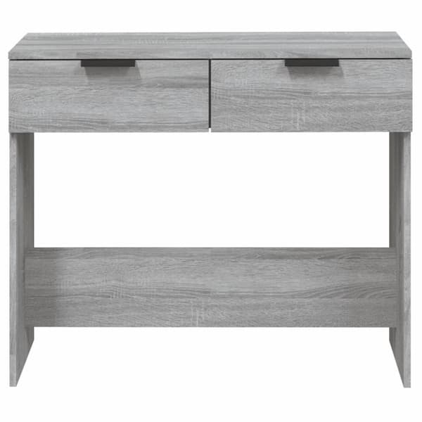 vidaXL sofabord 90x36x75 cm konstrueret træ grå sonoma-eg - Sideborde