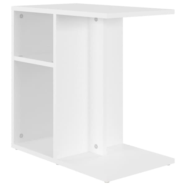 vidaXL sidebord 50x30x50 cm konstrueret træ hvid -  Sideborde