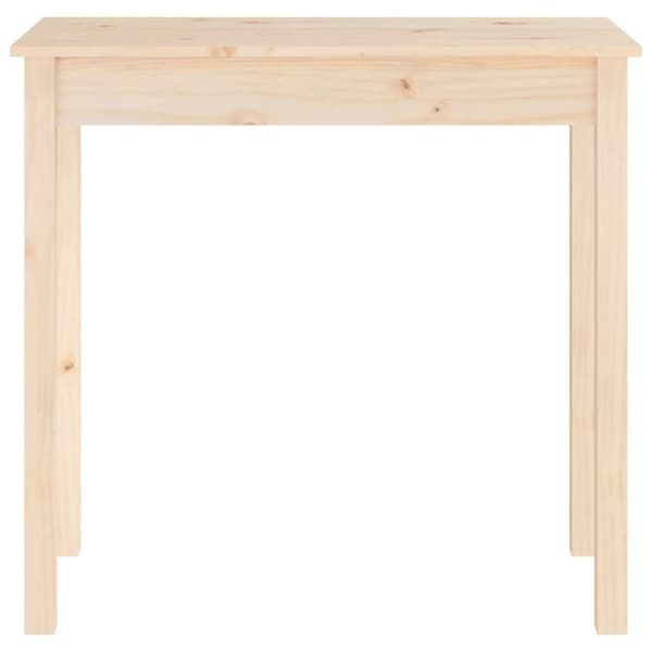 vidaXL konsolbord 80x40x75 cm massivt fyrretræ -  Sideborde