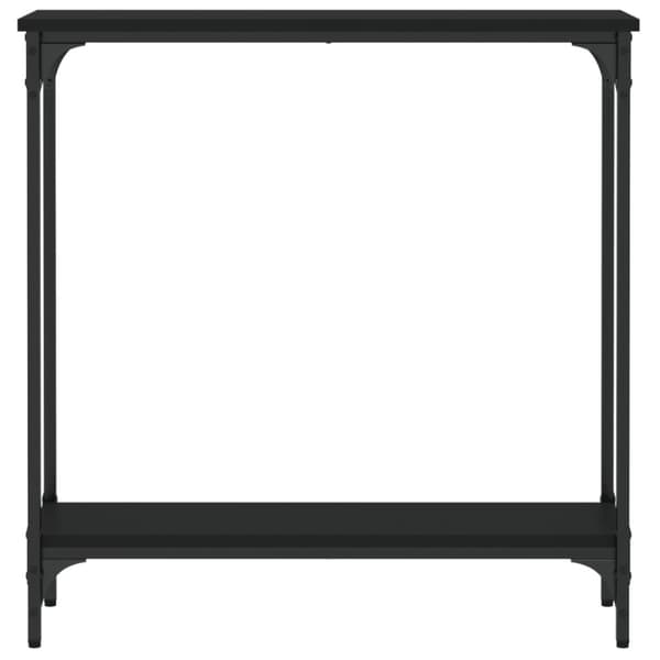 vidaXL konsolbord 75x22,5x75 cm konstrueret træ sort -  Sideborde