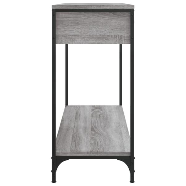 vidaXL Konsolipöytä harmaa Sonoma 100x34,5x75 cm tekninen puu -  Apupöydät