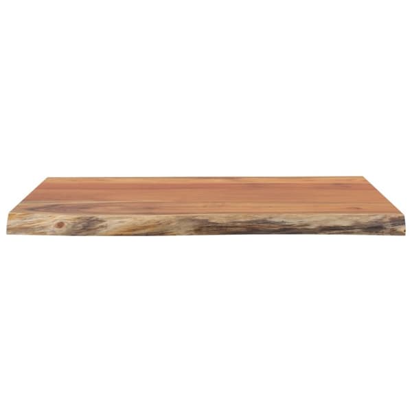 vidaXL Sivupöytä 40x40x2,5 cm täysi akasiapuu elävällä reunalla -  Apupöydät