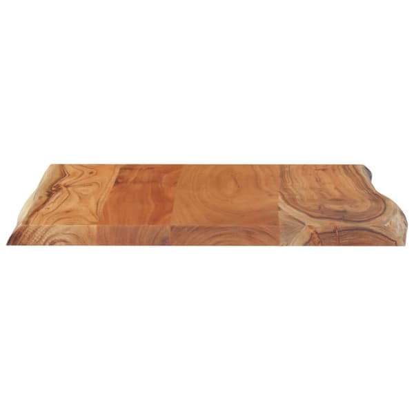 vidaXL Sivupöytä 40x40x2,5 cm täysi akasiapuu elävällä reunalla -  Apupöydät