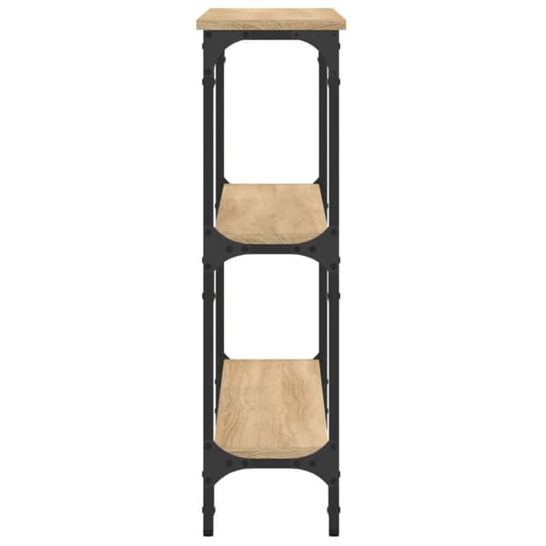 vidaXL konsolbord 100x22,5x75 cm konstrueret træ sonoma-eg -  Sideborde