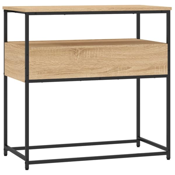 vidaXL Konsolipöytä Sonoma-tammi 75x40x75 cm tekninen puu -  Apupöydät