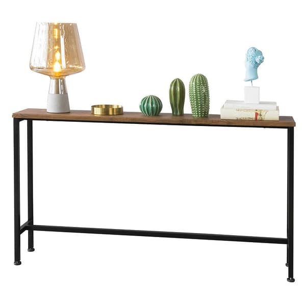Rootz Vintage -konsolipöytä - Eteisen pöytä - Senkki - MDF ja metalli - Tukeva, tilaa säästävä, heilumaton muotoilu - 120 cm x 65 cm x 20 cm