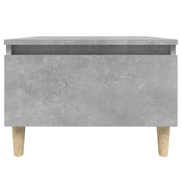 The Living Store sideborde 2 stk. 50x46x35 cm konstrueret træ betongrå -  Sideborde