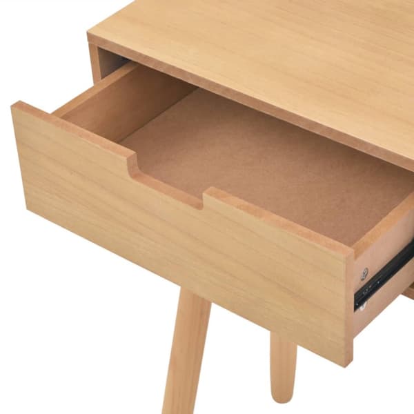 The Living Store Konsolbord massiv furu 80x30x72 cm brun -  Avlastningsbord