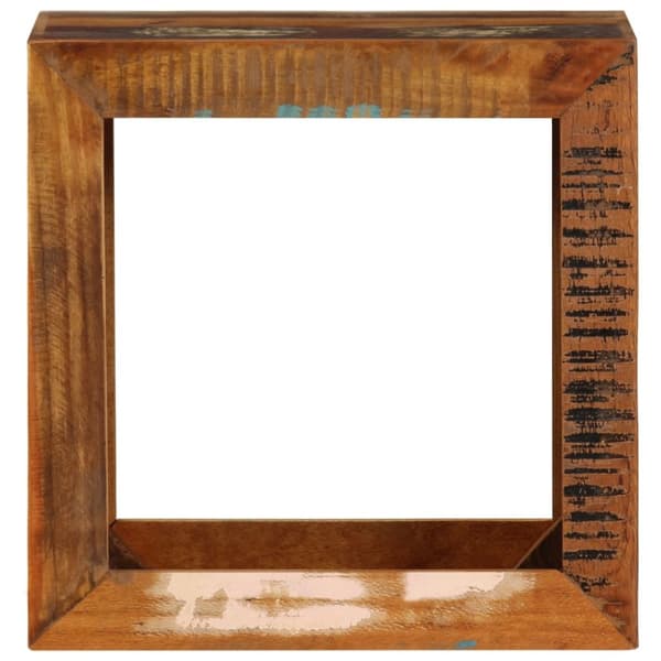 The Living Store skammel 40x30x40 cm massivt genbrugstræ -  Sideborde