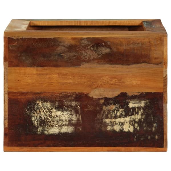 The Living Store skammel 40x30x40 cm massivt genbrugstræ -  Sideborde