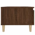 Miniatyrbillede 11 af 11: The Living Store sideborde 2 stk. 50x46x35 cm konstrueret træ brun egetræsfarve -  Sideborde