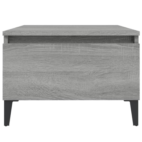The Living Store Sivupöydät 2 kpl harmaa Sonoma 50x46x35 cm tekninen puu -  Apupöydät