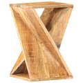 Miniatyrbillede 7 af 9: The Living Store sidebord 35x35x55 cm massivt mangotræ -  Sideborde