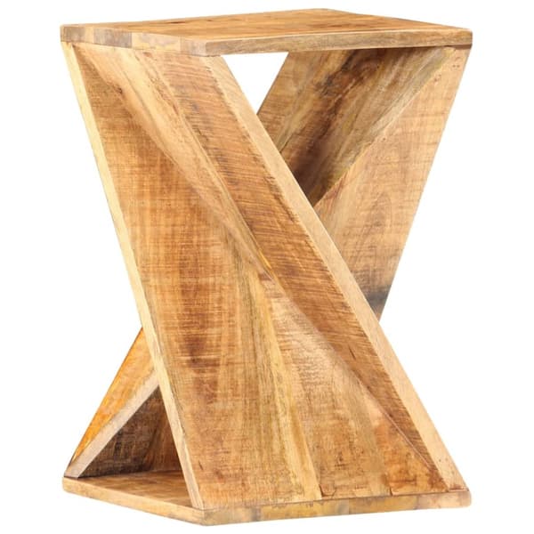 The Living Store sidebord 35x35x55 cm massivt mangotræ -  Sideborde