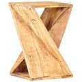 Miniatyrbillede 8 af 9: The Living Store sidebord 35x35x55 cm massivt mangotræ -  Sideborde