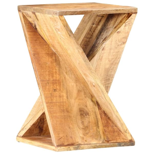 The Living Store sidebord 35x35x55 cm massivt mangotræ -  Sideborde