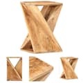 Miniatyrbillede 1 af 9: The Living Store sidebord 35x35x55 cm massivt mangotræ -  Sideborde