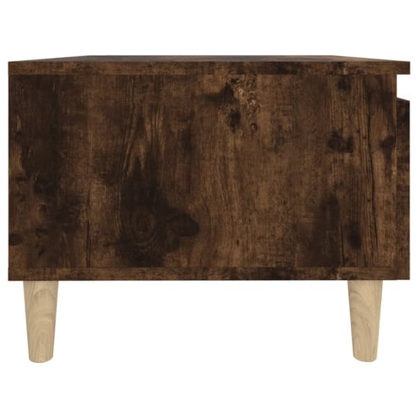The Living Store Sivupöydät 2 kpl savutammi 50x46x35 cm tekninen puu -  Apupöydät