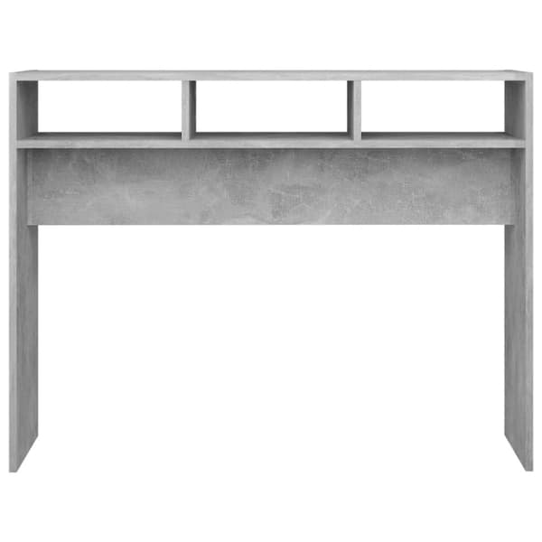 The Living Store konsolbord 105x30x80 cm spånplade betongrå -  Sideborde