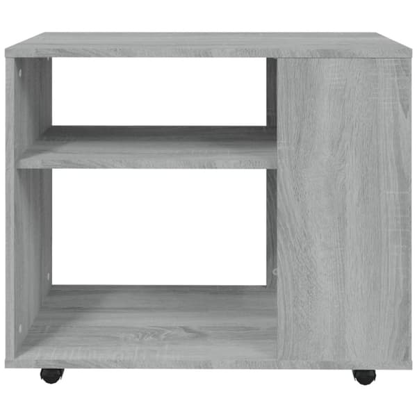 The Living Store sidebord 70x35x55 cm konstrueret træ grå sonoma-eg - Sideborde