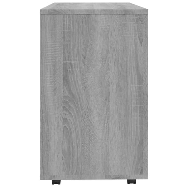 The Living Store sidebord 70x35x55 cm konstrueret træ grå sonoma-eg - Sideborde