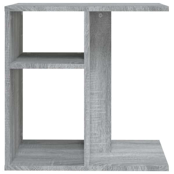 The Living Store sidebord 50x30x50 cm konstrueret træ grå sonoma-eg - Sideborde
