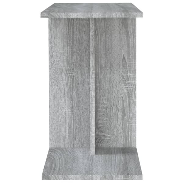 The Living Store sidebord 50x30x50 cm konstrueret træ grå sonoma-eg - Sideborde
