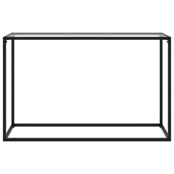 The Living Store konsolbord 120x35x75 cm hærdet glas transparent -  Sideborde