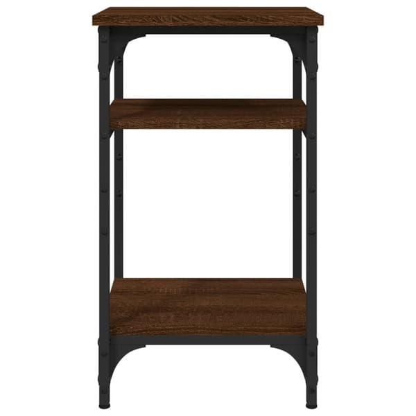 The Living Store sidebord 35x30x60 cm konstrueret træ brun egetræsfarve - Sideborde