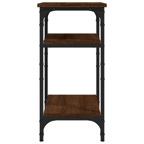 The Living Store sidebord 35x30x60 cm konstrueret træ brun egetræsfarve - Sideborde
