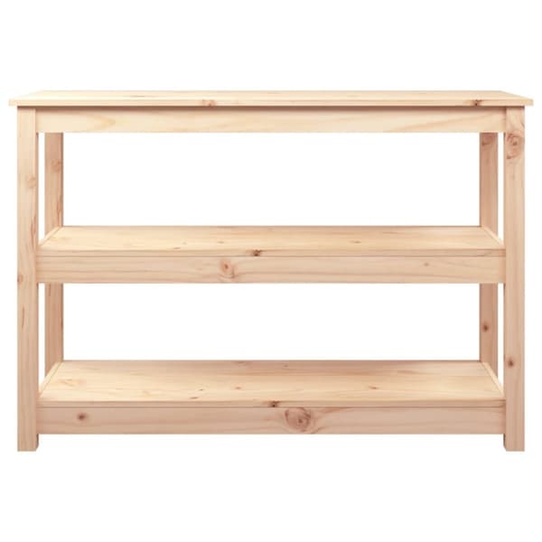 The Living Store konsolbord 110x40x74 cm massivt fyrretræ - Sideborde
