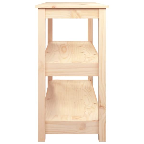 The Living Store konsolbord 110x40x74 cm massivt fyrretræ - Sideborde