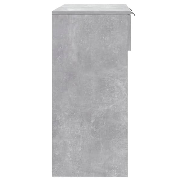 The Living Store konsolbord 90x36x75 cm konstrueret træ betongrå -  Sideborde