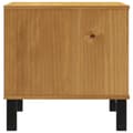 Miniatyrbillede 7 af 11: The Living Store sidebord FLAM 50x50x50 cm massivt fyrretræ -  Sideborde
