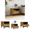 Miniatyrbillede 1 af 11: The Living Store sidebord FLAM 50x50x50 cm massivt fyrretræ -  Sideborde