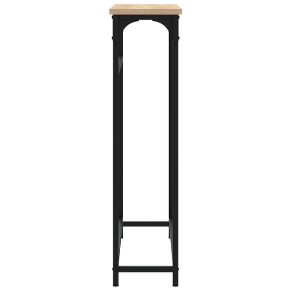 The Living Store Konsolipöytä Sonoma-tammi 75x19,5x75 cm tekninen puu -  Apupöydät