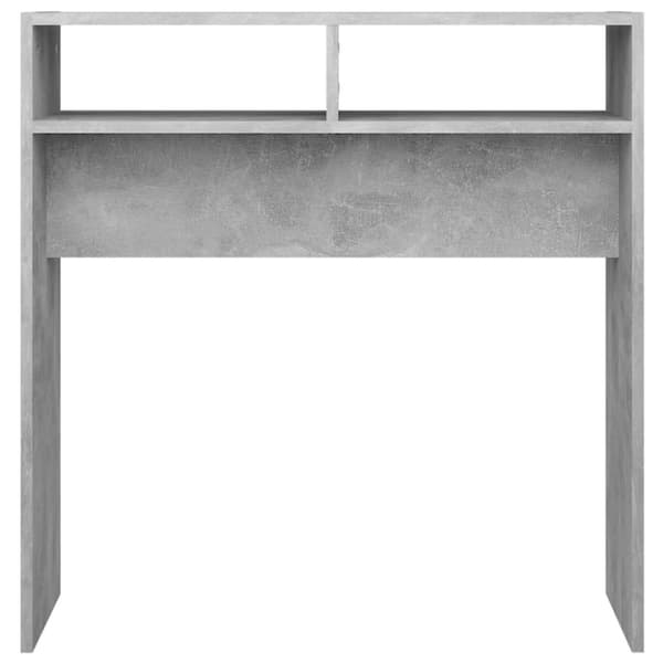 Sideborde - Living konsolbord 78x30x80 cm spånplade betongrå
