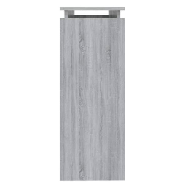 Apupöydät - Living Konsolipöytä harmaa Sonoma 102x30x80 cm tekninen puu