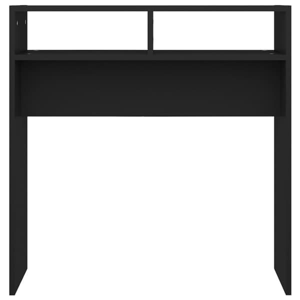 Avlastningsbord - Living Konsolbord svart 78x30x80 cm konstruerat trä