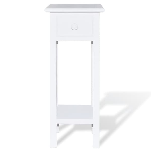 Sideborde - Living sidebord med skuffe hvid