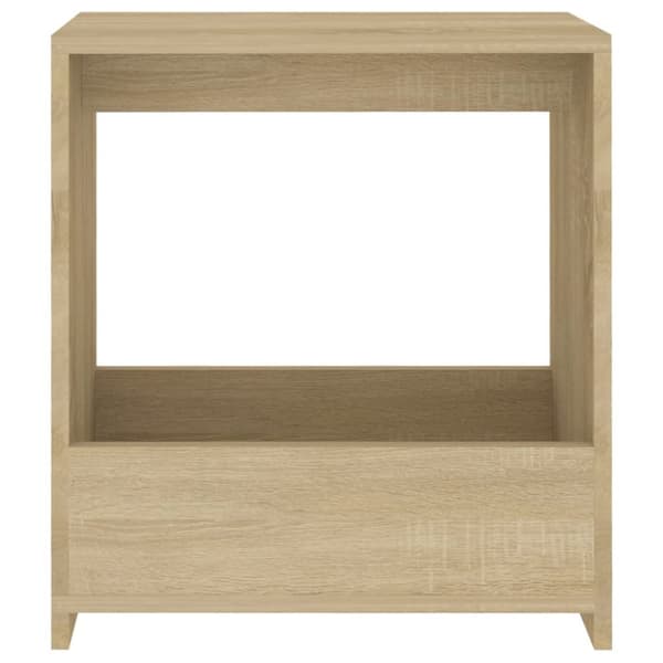 Sideborde - Living sidebord 50x26x50 cm konstrueret træ sonoma-eg