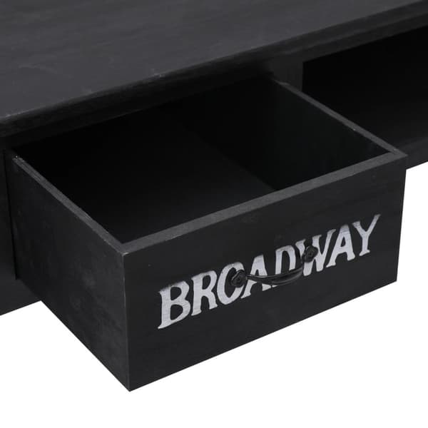 Sideborde - Living konsolbord 110 x 45 x 76 cm træ sort