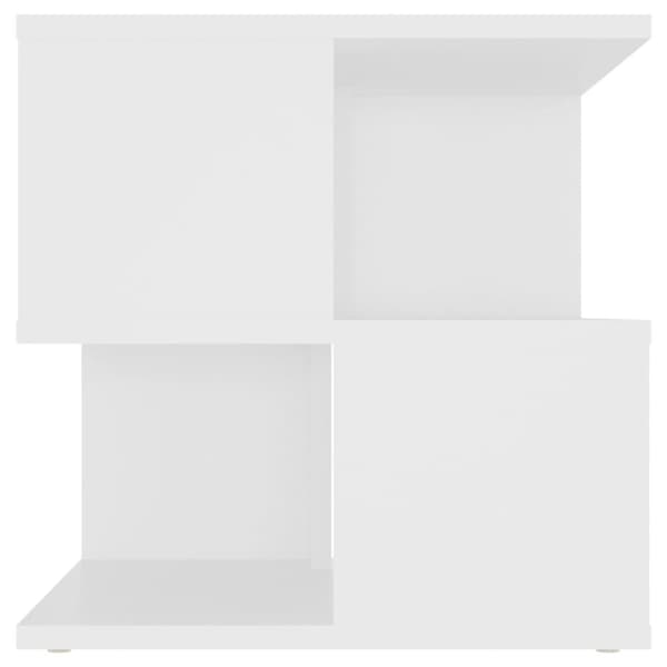 Avlastningsbord - Living Sidobord vit 40x40x40 cm konstruerat trä
