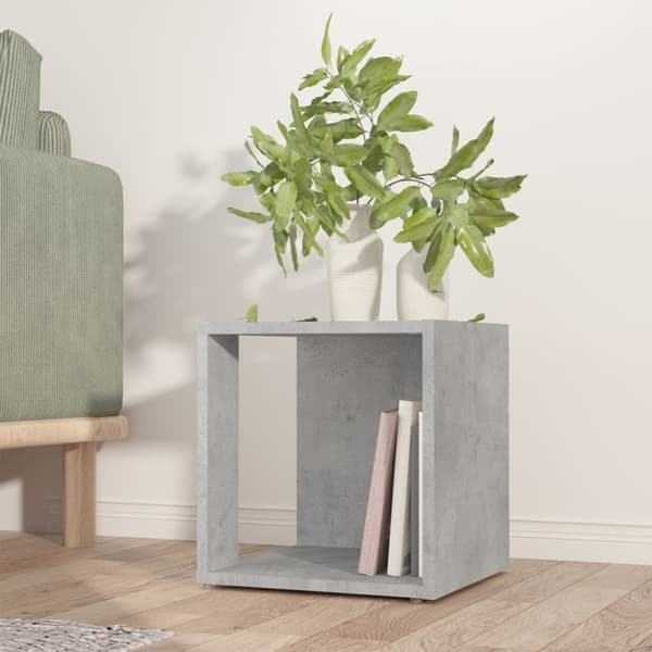 Sideborde - Living sidebord 33x33x34,5 cm spånplade betongrå