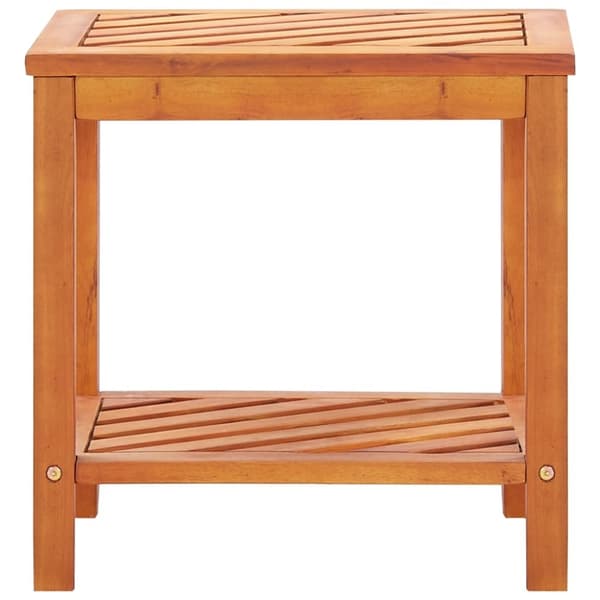 Sideborde - Living sidebord i massivt akacietræ 45 x 33 x 45 cm