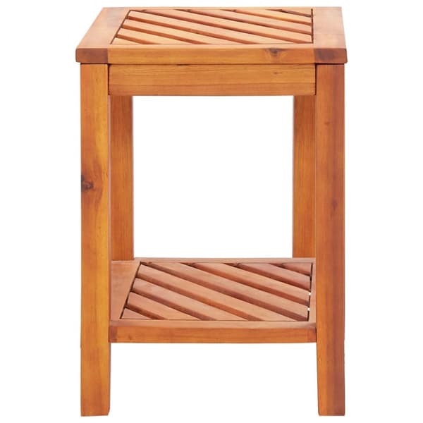 Sideborde - Living sidebord i massivt akacietræ 45 x 33 x 45 cm
