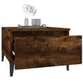Miniatyrbillede 6 af 11: Sideborde - Living sideborde 2 stk. 50x46x35 cm konstrueret træ røget egetræsfarve