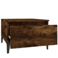 Miniatyrbillede 9 af 11: Sideborde - Living sideborde 2 stk. 50x46x35 cm konstrueret træ røget egetræsfarve