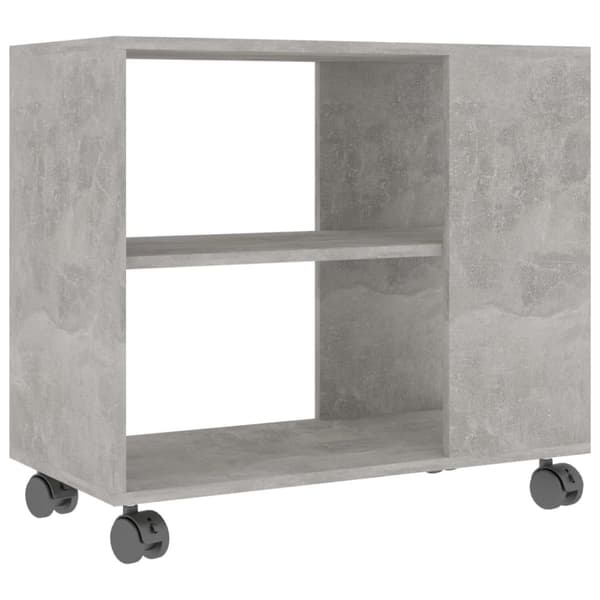 Sidebord 70x35x55 cm konstrueret træ betongrå - Tebord - Teborde - Home & Living